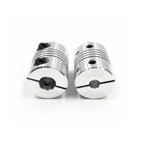 3D Printer 8Mm Ukuran Bor Aluminium Alloy Fleksibel Coupling untuk Motor