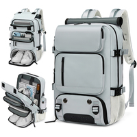 Ransel Hiking luar ruangan lainnya ransel olahraga Travel dengan Port pengisi daya Usb tahan aus berpori