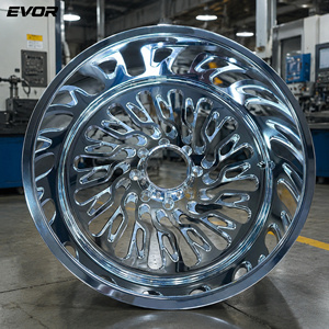 EVOR Jantlar 30 İnç Alaşım Jantlar Yüksek Parlaklıkta Tek Parça Alüminyum Dövme American Force - Product Image 5