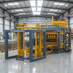 Machine à fabriquer des briques bibo Turnkey Plant QT4-15s entièrement automatique avec ligne de production complète - Product Image 1