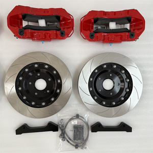 Sistema de pinza de freno de 6 pistones para Golf Mk7 Audi TT Audi A3 S3 A4 S4 A5 S5 A6 <span class=keywords><strong>S6</strong></span> A7 S7 A8 S8 para BMW E60 E46 M3 F30 Q5 Accord X5 - Product Image 3
