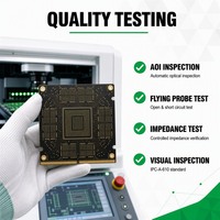 Module de calcul GPU pour carte IA, PCB 40 couches, HDI toutes couches, FR4 Megtron haute température, ENIG ENEPIG pour carte accélérateur d'inférence IA
