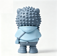 Figurine personnalisée hérisson en PVC et ABS, statue de personnage de dessin animé, fabrication OEM en Chine, figurine personnalisée pour la vente en gros de produits de marque