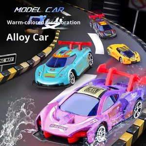 Modellino Auto da Corsa in Scala <span class=keywords><strong>1</strong></span>:60 in Lega Pressofusa, Sensibile alla Temperatura, Cambia Colore, Resistente agli Urti, Giocattolo in Plastica 110V Unisex - Product Image 4