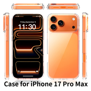 เคสโทรศัพท์กัน<span class=keywords><strong>กระแทก</strong></span> 1.5 มม. ผลิตจากวัสดุ PC TPU แบบไฮบริด โปร่งใส ป้อง<span class=keywords><strong>กัน</strong></span>แรงกระแทก ป้อง<span class=keywords><strong>กัน</strong></span>การตก สำหรับ <span class=keywords><strong>iPhone</strong></span> 17 16 15 14 13 Pro 12 <span class=keywords><strong>11</strong></span> Pro Max - Product Image 2
