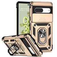 Compatible pour Iphone 7 Pro Multi-Functional Magnetic Ring Holder TPU Armor Design Shockproof Mobile Phone Cases