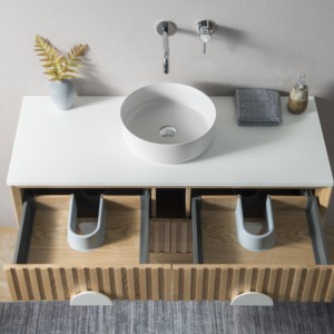 Pernis Apung Gaya Eropa Modern Pernis Kamar Mandi Kayu Lapis - Product Image 6