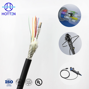 17c (6x32wg + 4x34awg + 6x34awg + 6x28wg) गैर-छड़ी सिलिकॉन सुपर नरम लचीला ओड7.2mm मेडिकल एंडोस्कोप एचडी कनेक्ट केबल - Product Image 1