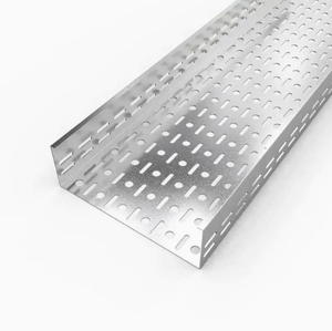 Bandeja de Cables Perforada Galvanizada de Acero Inoxidable para Construcción Industrial de 150 mm de Ancho - Product Image 1