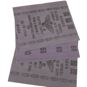Papel de Lija Abrasivo Impermeable de Óxido de Aluminio Negro, Rueda de Lijar - Product Image 5