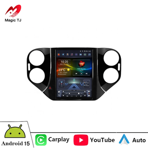 2007-2016 pour Volkswagen Tiguan voiture pour <span class=keywords><strong>lecteur</strong></span> <span class=keywords><strong>DVD</strong></span> <span class=keywords><strong>avec</strong></span> Android Navigation GPS écran Vertical CarPlay/Android Auto intégration - Product Image 2