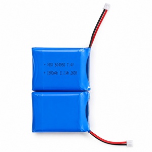 Batterie Li-polymère 7,4 V 1500 mAh 2S1P 604050 rechargeable avec protection PCM - Product Image 3
