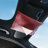 Boîte à mouchoirs suspendue en cuir souple et durable - Accessoires et décoration intérieure pour BMW F30 - Porte-serviettes universel pour appuie-tête