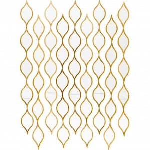 <span class=keywords><strong>Specchio</strong></span> da <span class=keywords><strong>Parete</strong></span> Decorativo in Metallo Dorato a Forma di Goccia all'Ingrosso - Product Image 3