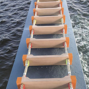 Équipement professionnel <span class=keywords><strong>de</strong></span> sauvetage aquatique Matériaux <span class=keywords><strong>de</strong></span> haute qualité Échelle <span class=keywords><strong>d</strong></span>'embarquement à plaque concave et convexe résistante à l'usure - Product Image 2