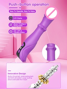 <span class=keywords><strong>2026</strong></span> Neuer Stil Automatischer Schwingender Vibrations-Massagestab für Frauen G-Punkt-Stimulation 3-in-1 9-Frequenz Oszillierend USB - Product Image 4