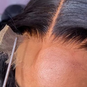 Peluca de Cabello Humano con Ondas Suaves y Encaje Frontal HD, Venta Directa de Fábrica, OEM, Marca Privada, Stock Disponible, Envío Rápido - Product Image 6