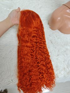Promoción Letsfly: Peluca de Cabello Humano Brasileño 100% de 20 Pulgadas, 220g, 10A, con Frente de Encaje 13x4, Ondas Naturales al 200%, Buena Calidad, $74 - Product Image 2