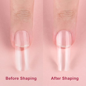Pince à ongles professionnelle rose en acier inoxydable de 4,5 pouces pour extension et façonnage des ongles, pince à épiler pour manucure en salon et soin des doigts - Product Image 5