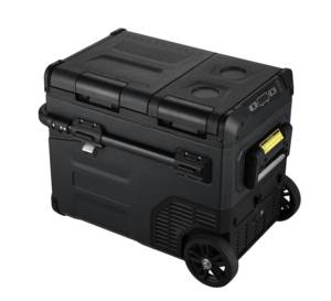 Compresor de refrigeración para coche 12V/24V, para camiones de servicio pesado y uso doméstico, compartimento de refrigeración de doble control. - Product Image 1