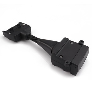 7 Pin To 12 Pin Trailer Connector <b>Adapter</b> <b>Plug</b> Socket DC ABS Material <b>Plug</b> In Connection - Product Image 4