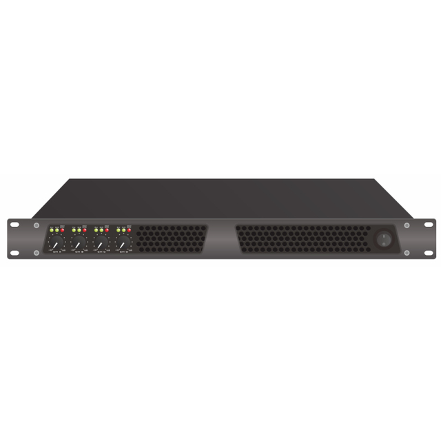 Economy 4channel 1300W pa Power Amplifiers Professional Power Amplifier for KTV
