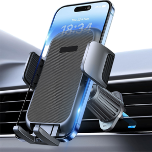 Supporto Telefono per Bocchetta dell'Aria Auto, Rotazione a 360 Gradi, Universale in ABS, per Montaggio Orizzontale e Verticale, Guida a Mani Libere - Product Image 1