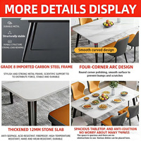 Meubles de salle à manger, table basse carrée minimaliste, petit appartement, table de salon moderne, gain de place, assemblage facile DIY