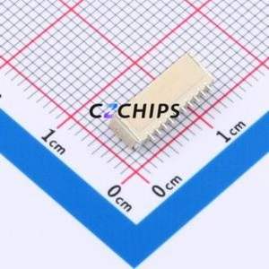 HC-G1.0-10PWT-05 Wire-to-Board Pin Header SMD,P=1mm,Horizontal Mount Connector 1x10P 1mm Horizontal Mount 10P - Product Image 2