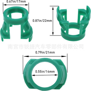 Mazda Volvo Hose Clamps 9485149 Plastic Fuel Line Fixing <b>Clips</b> For Transmission Repair - Product Image 2