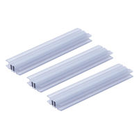 Prix de gros usine Qualité supérieure Joint d'étanchéité en plastique creux en forme de U avec éponge en silicone et caoutchouc magnétique, anti-froid et anti-poussière pour salle de bain
