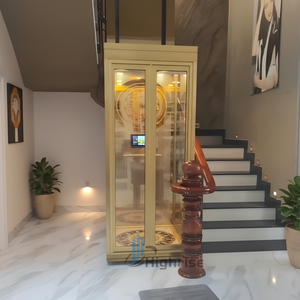 Ascenseur domestique hydraulique automatique <span class=keywords><strong>pas</strong></span> <span class=keywords><strong>cher</strong></span> pour <span class=keywords><strong>maison</strong></span> à 4 étages, capacité 8 passagers, 320 kg - Product Image 1