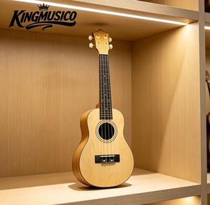 Ukulele Soprano in Plastica ABS da 21 Pollici, Giocattolo per Bambini Tutto in Uno, Vari Colori Macaron, per Vendita all'Ingrosso Kingmusico GAA 217A - Product Image 3
