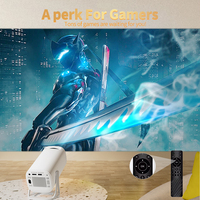 Amazo HOT P30MAX Mini projecteur LED 4K natif 720P Android 11 160ANSI WiFi6 BT5.0 Cinéma extérieur portable de poche 8GB 180