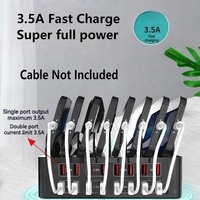 Station de Charge Multi-Appareils 150W 16 Ports USB, Dock de Charge pour Téléphones Portables