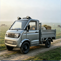 Nouveau modèle 2026 – Camionnette électrique à 4 roues, véhicule utilitaire électrique avec cabine fermée, capacité de 1000 kg