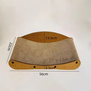 Lit-grattoir en carton ondulé pour animaux de compagnie, forme chaise ou canapé, OEM/ODM, logo personnalisé - Product Image 3