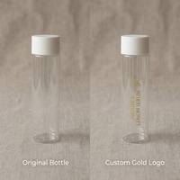 Bouteille en plastique cylindrique jetable transparente de 375 ml avec bouchon à vis pour café, eau minérale, thé au lait, jus et soupe de prune acide