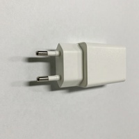 Mini Adaptador de Corriente USB de 5 V y 1 A, 5 W, con Enchufe para Pared de EE. UU., Reino Unido, Australia y Europa, Logotipo Personalizado OEM, Color Blanco, Cargador de CC para Móviles Samsung y iPhone