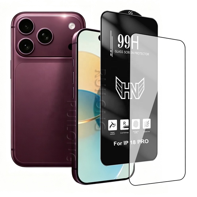 In Stock Wholesale ESD Anti Static 99H Tempered Glass Screen Protector for iPhone 18 Pro Max 17 16 17E 15 14 Plus SE