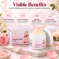 Crème éclaircissante et blanchissante au niacinamide fermenté pour la zone du bikini, les parties intimes, les aisselles foncées et les genoux – Crème corporelle éclaircissante