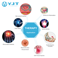 Appareil de thérapie au laser froid portable avec fonction TENS pour soulager les douleurs musculaires et articulaires du genou