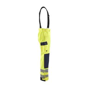 BLAKLADER - 1313202233894XL Pantalon de pluie ignifuge Niveau 2 Jaune/Bleu marine-EAN 7330509783580 FLAME RESISTANT WORKWEAR - Product Image 3