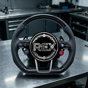 <span class=keywords><strong>Volante</strong></span> LED para Audi <span class=keywords><strong>A4</strong></span> B9 RS6 RS7 S4 A3 8P S5 RS5 A1 <span class=keywords><strong>Sline</strong></span> 8V, <span class=keywords><strong>Volante</strong></span> de Fibra de Carbono - Product Image 5