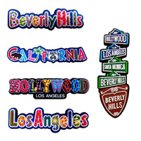 Souvenirs touristiques de New York, Los Angeles, San Francisco – Aimants de réfrigérateur en PVC, colle souple, colle en goutte