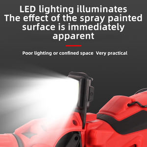 <span class=keywords><strong>Pistolet</strong></span> de pulvérisation électrique à batterie au lithium personnalisé, 3 buses, portable, pour <span class=keywords><strong>peinture</strong></span> au latex, origine Chine, fabricant de source haute tension - Product Image 2
