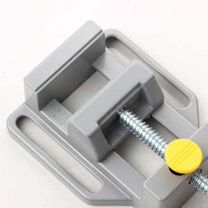 Small Bench Vise Single Handle <b>Quick</b> Flat Jaw Right Angle <b>Clamp</b> For Woodworking Welding Aluminum 235mm - Product Image 2