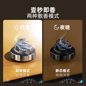 Diffuseur d'arômes solaire pour voiture, décoration de voiture suspendue en diamant - Product Image 3