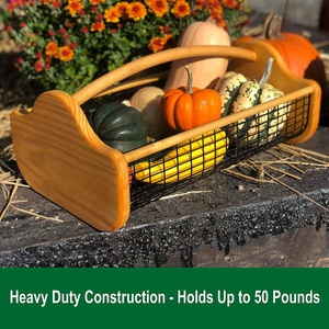 New England Garden Hod Versatile cestino per la raccolta del giardino per la raccolta, il trasporto e il lavaggio <span class=keywords><strong>di</strong></span> <span class=keywords><strong>frutta</strong></span> e verdura. - Product Image 6