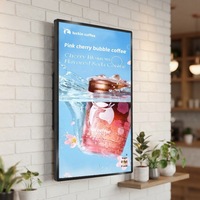 Boîte à lumière LED ultra-mince en alliage d'aluminium avec design coulissant, intensité réglable, pour usage intérieur